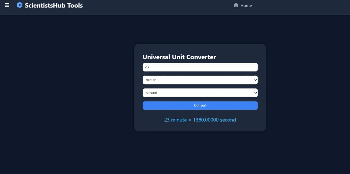 Universal Unit Converter