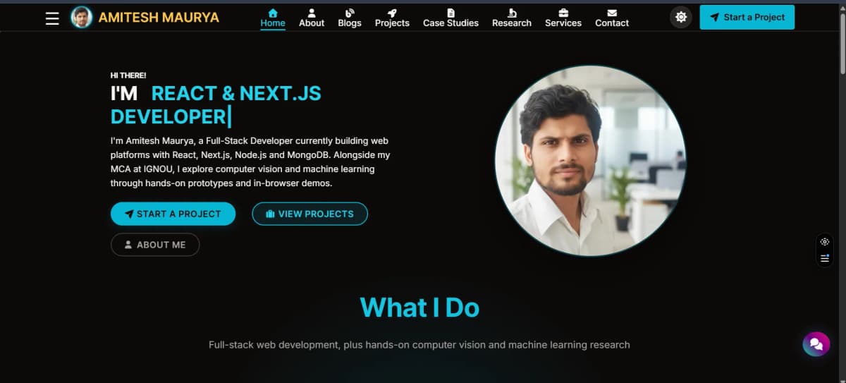 Amitesh Portfolio